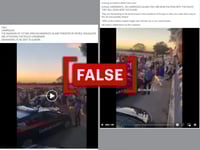 No, video doesn’t show clashes between migrants and police in Lampedusa