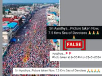 Old photo from Jagannath Rath Yatra falsely linked to Ayodhya Ram temple consecration