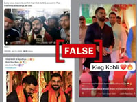 Old visuals of cricketer Virat Kohli shared as him attending Ram temple consecration