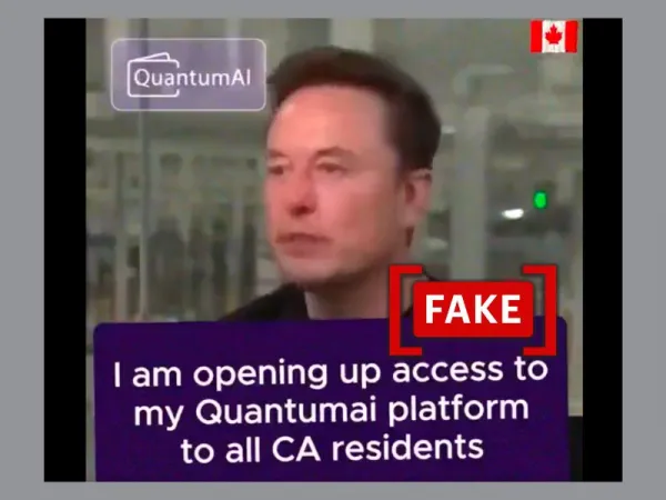 Elon Musk's video promoting ‘Quantum AI’ investment platform is a deepfake