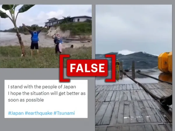 No, these visuals do not capture the 2024 Japan earthquake, old videos recycled as recent