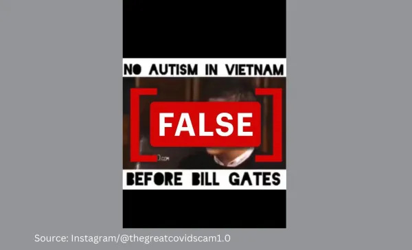 No, vaccines did not cause autism in Vietnam