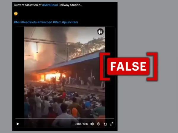 Old, unrelated video falsely linked to communal clashes in Mumbai suburb Mira Road