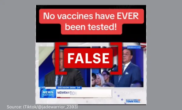 RFK Jr. makes false claims about children's vaccines safety