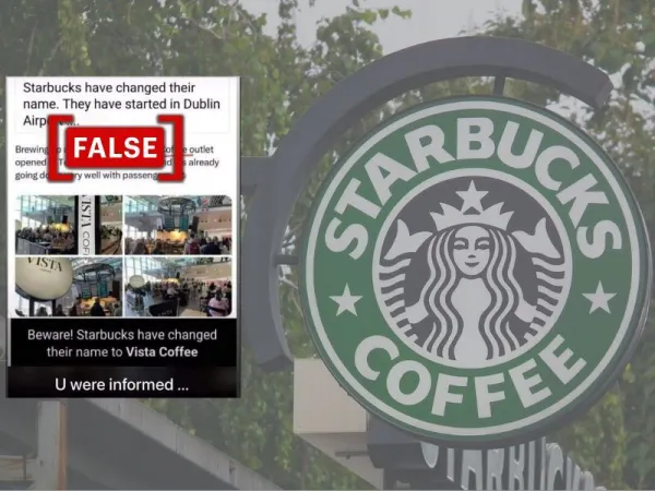 No, Starbucks isn't rebranding to 'Vista Coffee' to avoid boycott