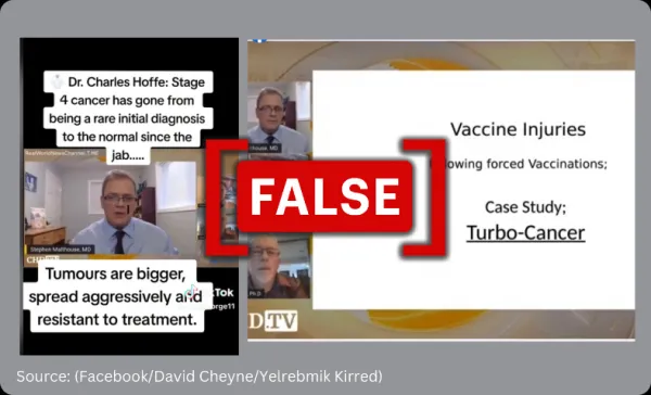 No, there have been no 'turbo cancers' detected as a result of COVID-19 vaccines