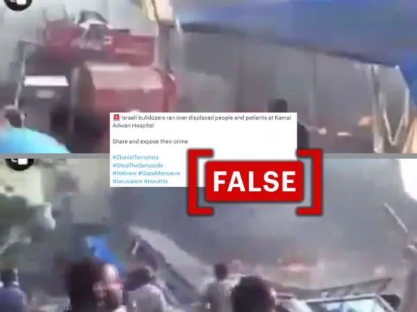 Video from 2013 Rabaa massacre passed off as Israeli bulldozers at Gaza hospital