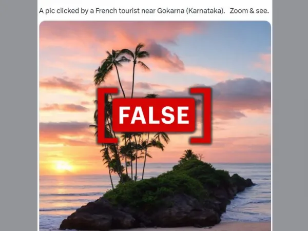 पीएम मोदी के चेहरे से मिलती-जुलती द्वीप की जनरेटेड AI तस्वीर वास्तविक बताकर वायरल