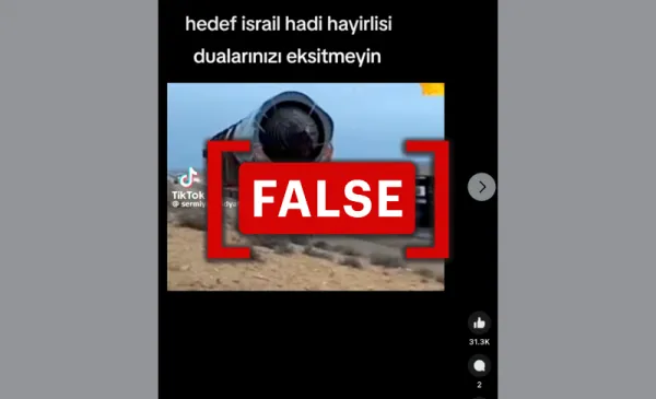 No, this video does not show a transport vehicle going to Israel